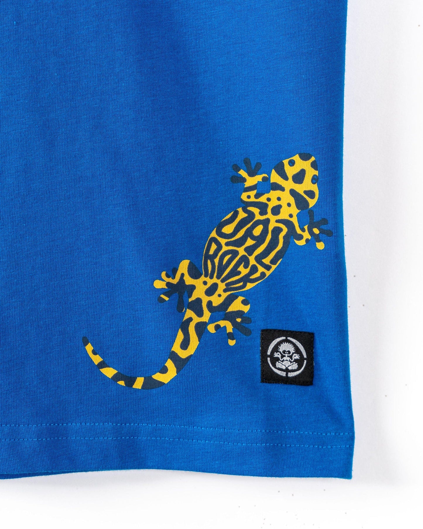 Gecko - Kids Oversized T-Shirt - Blue
