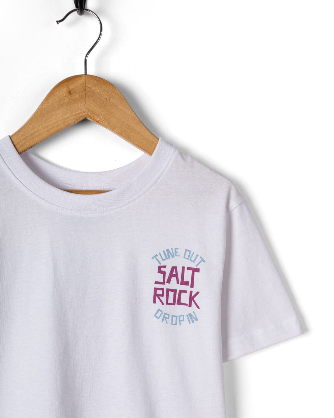 Tune Out - Kids T-Shirt - White
