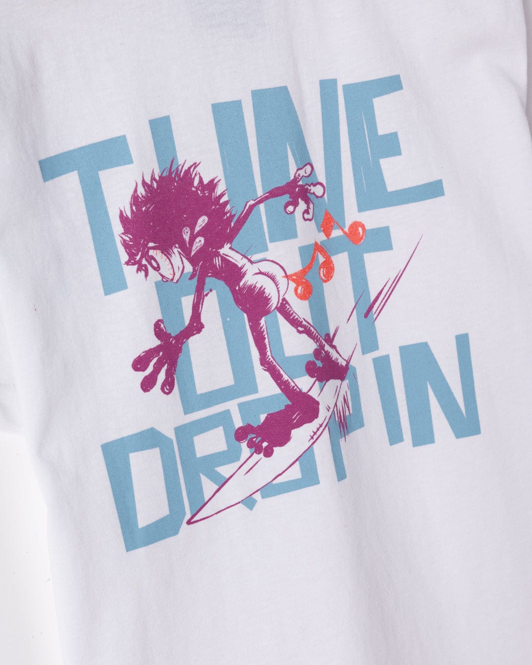 Tune Out - Kids T-Shirt - White