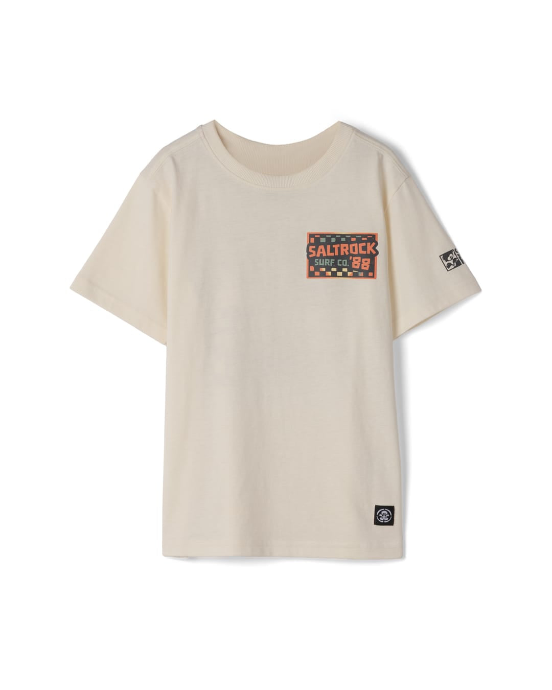 Ska Kids Classic Short Sleeve T-Shirt In Cream