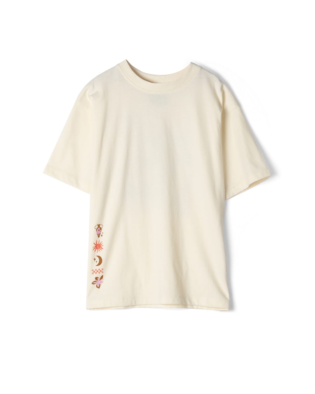 Aria Kids Oversized T-Shirt in Cream