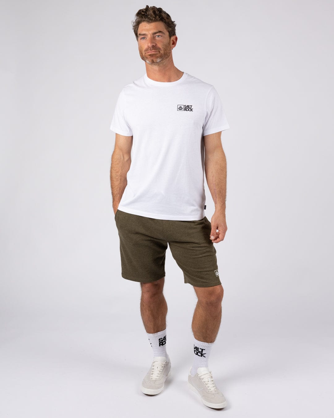 Saltrock Original - Mens Short Sleeve T-Shirt - White