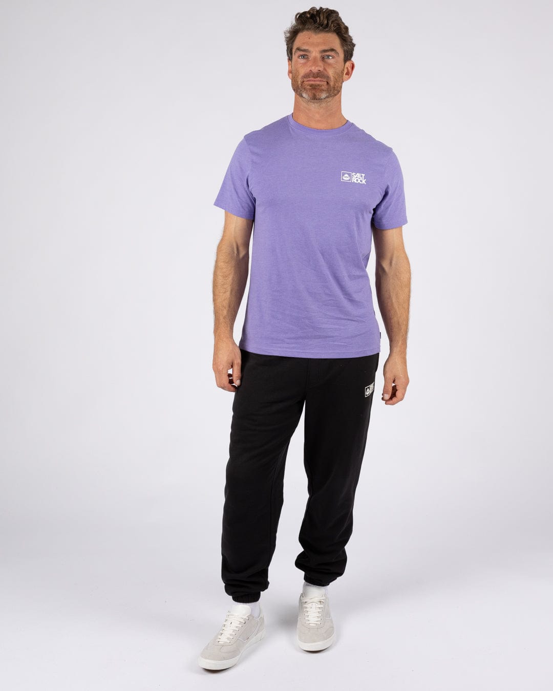 Saltrock Original - Mens Short Sleeve T-Shirt - Purple