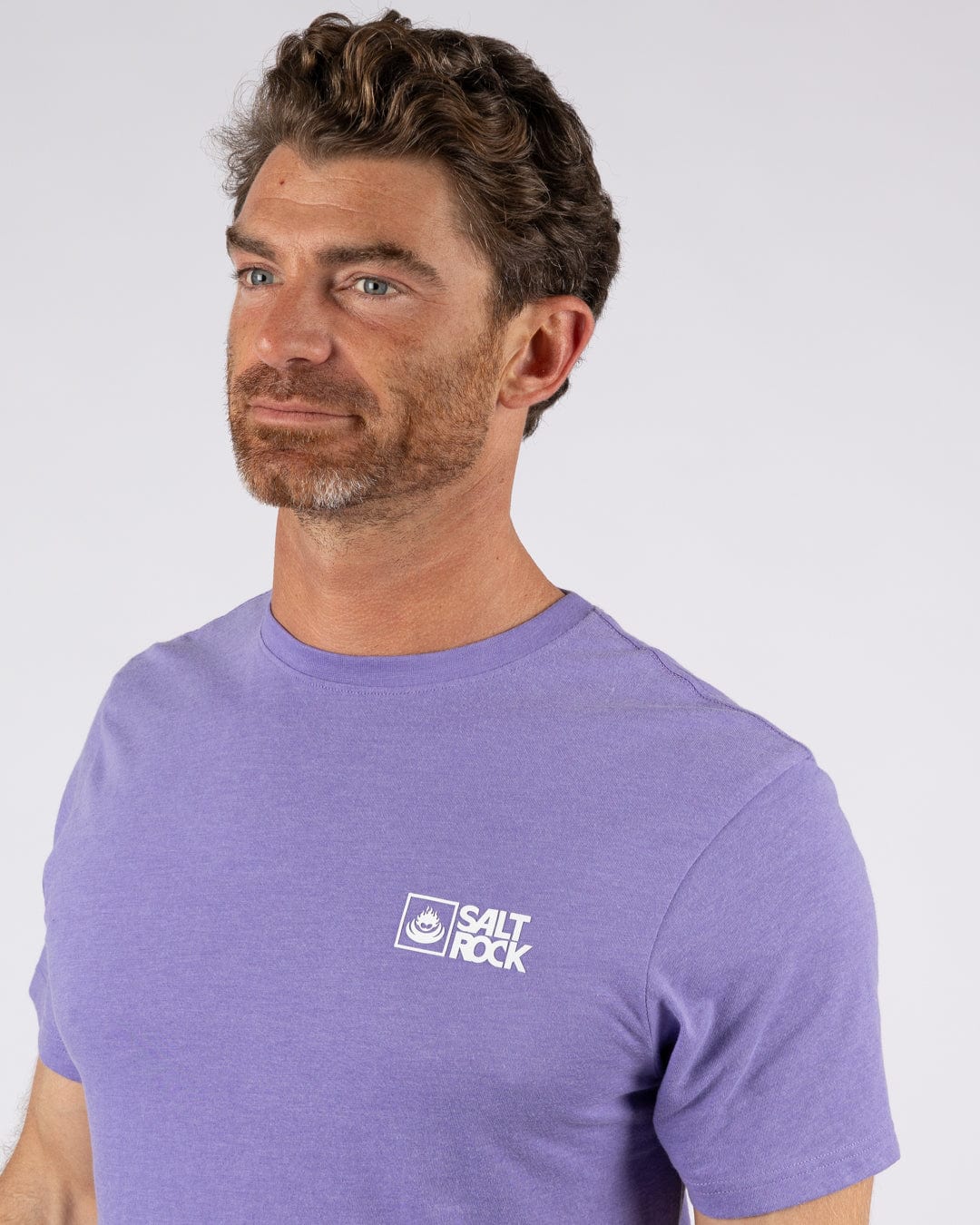 Saltrock Original - Mens Short Sleeve T-Shirt - Purple