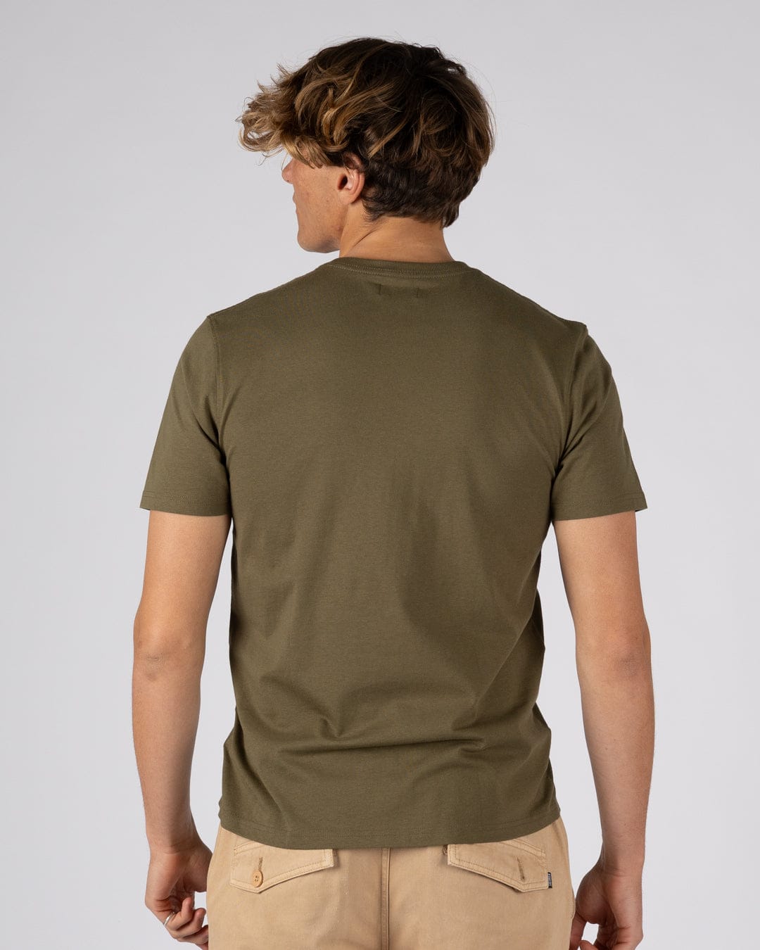Essential Mens Short Sleeve T-Shirt in Green