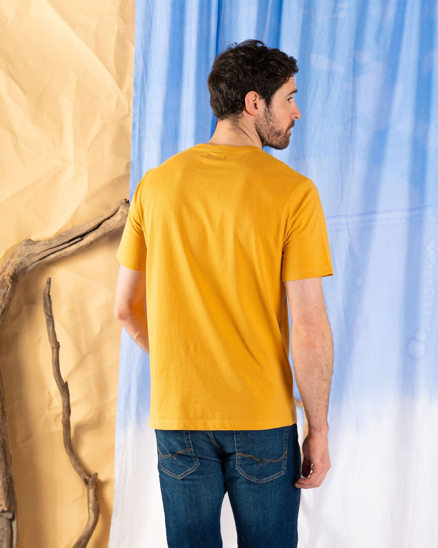 AC Highway - Mens Short Sleeve T-Shirt - Yellow