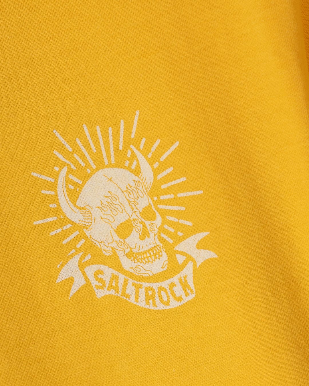 Fire Water Colour - Mens T-Shirt - Yellow