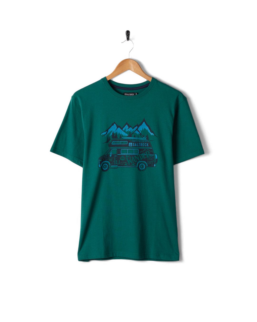 Lost Van - Mens Short Sleeve T-Shirt - Teal
