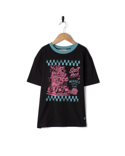 Creep Club - Kids Short Sleeve T-Shirt - Dark Grey