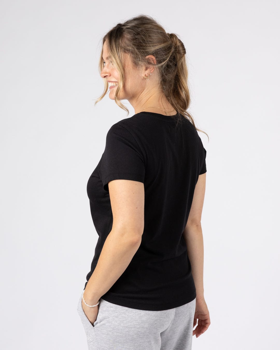 Velator - Womens Short Sleeve T-Shirt - Black