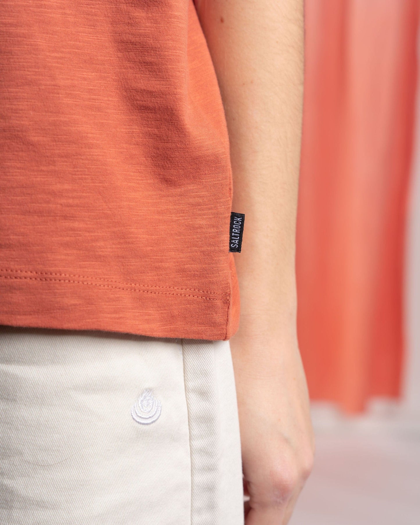 Sun Follower - Womens Oversized Short Sleeve T-Shirt - Orange