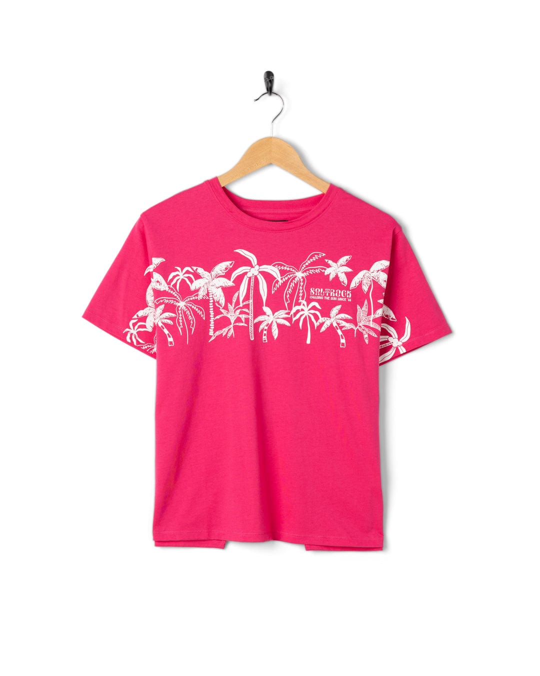 Palmer - Womens Boxy T-Shirt - Pink