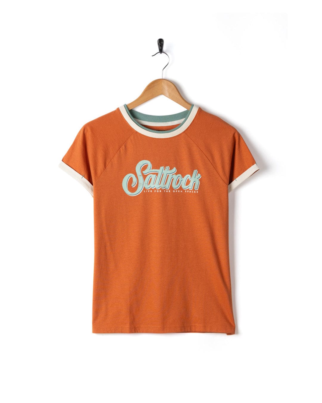 Trader Triple - Womens Short Sleeve T-Shirt - Orange