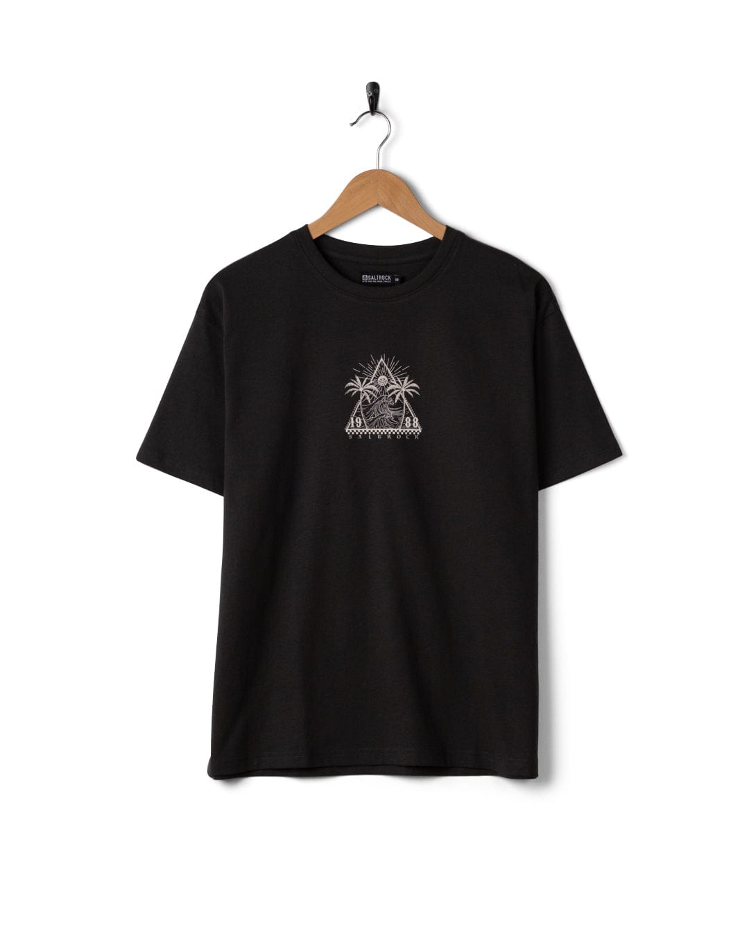 Free Wave Womens Oversized Short Sleeve T-Shirt in Dark Grey