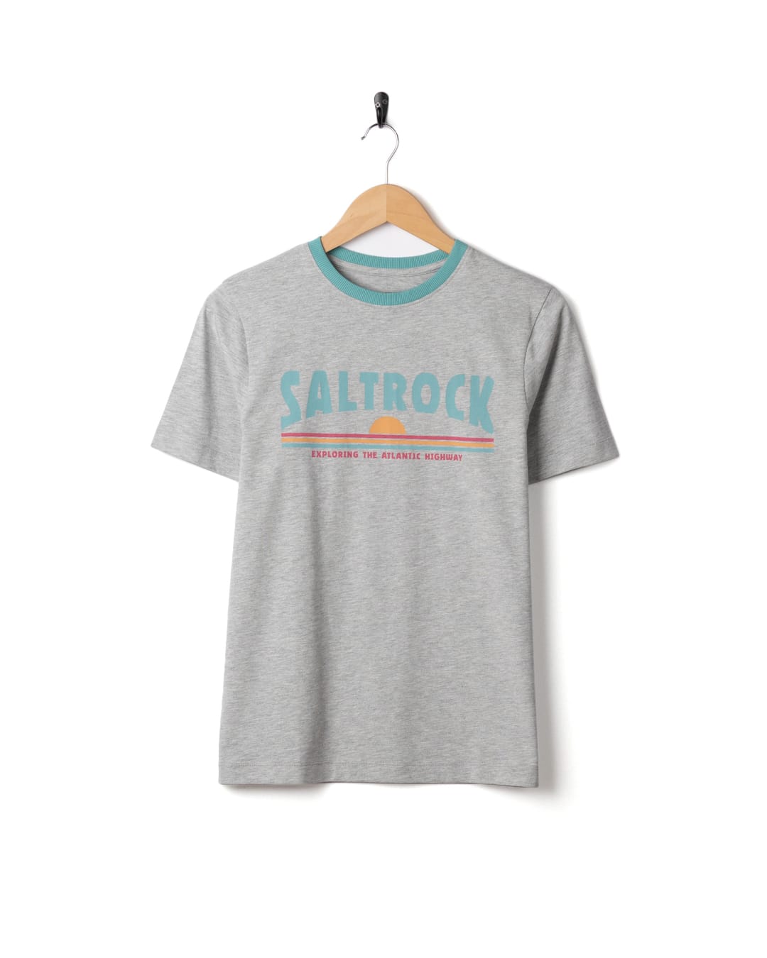 Scape Womens Short Sleeve Tee in Grey