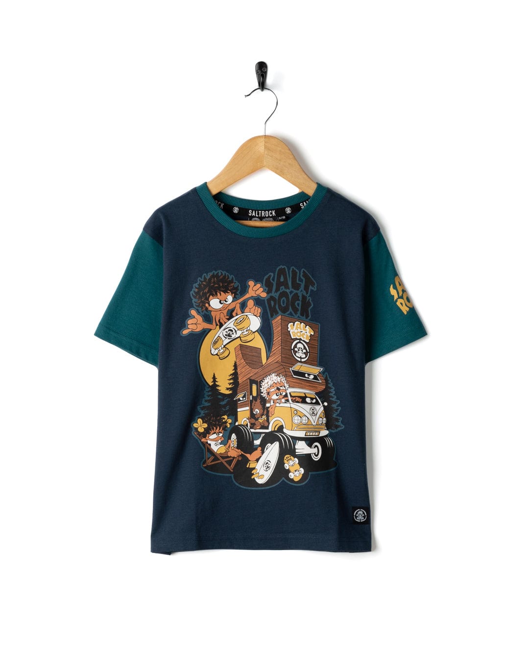 Tokotrip - Kids Short Sleeve T-Shirt - Blue