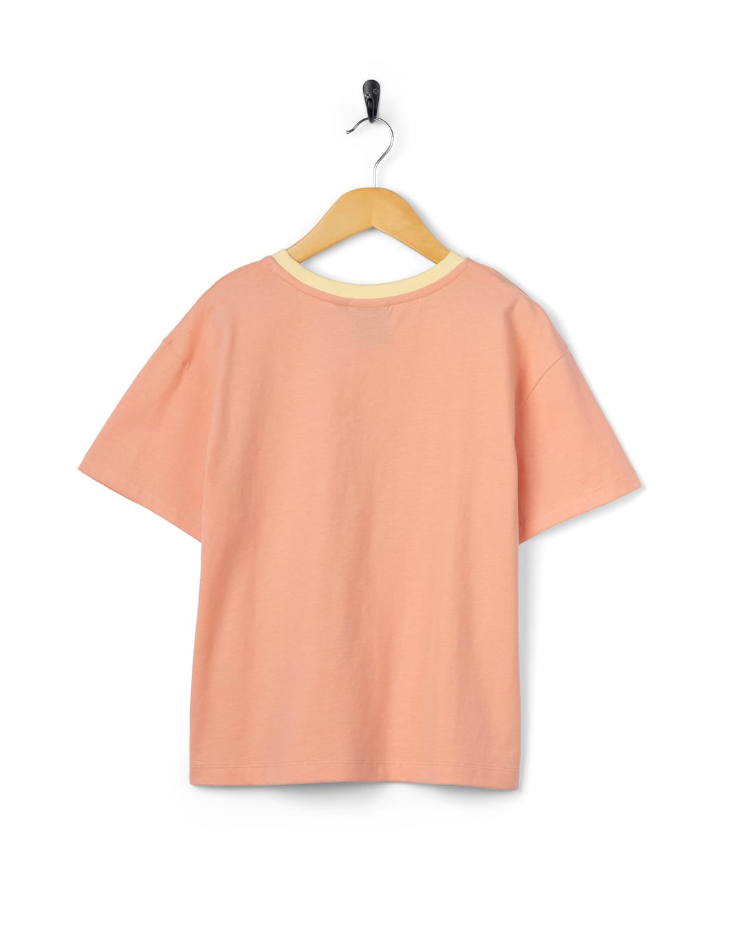 Rainbow Ocean Kids Short Sleeve T-Shirt in Light Pink