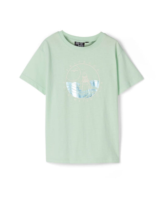 Coldwater Club Foil - S/S Tee - LIGHT GREEN