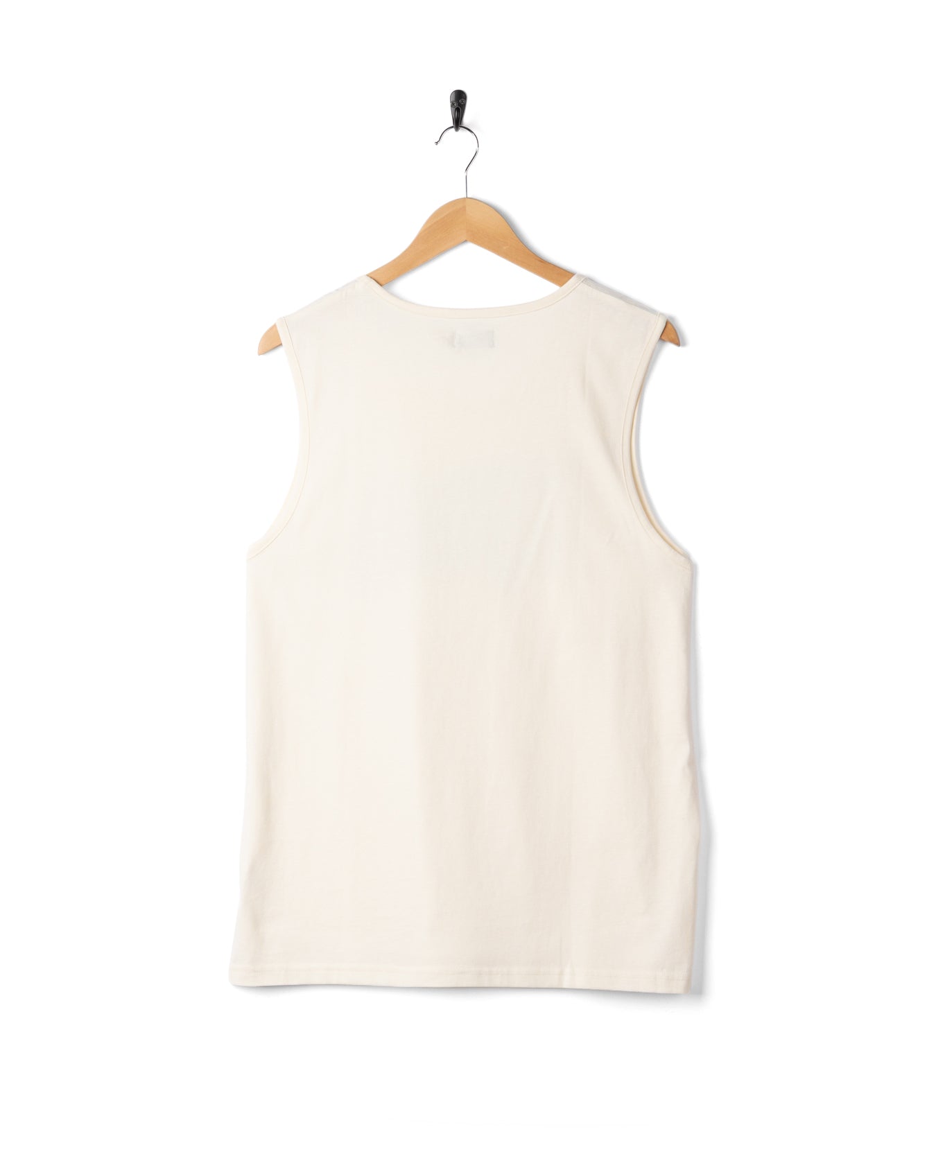 Trail Bus Mens Vest in Cream