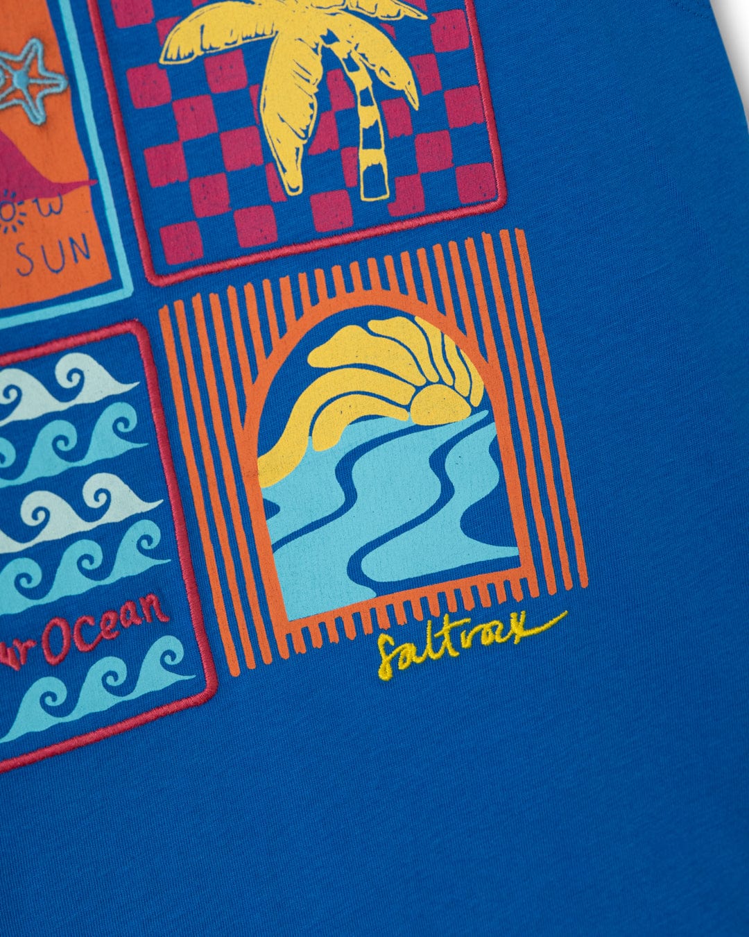 Vacay - Kids Vest - Blue
