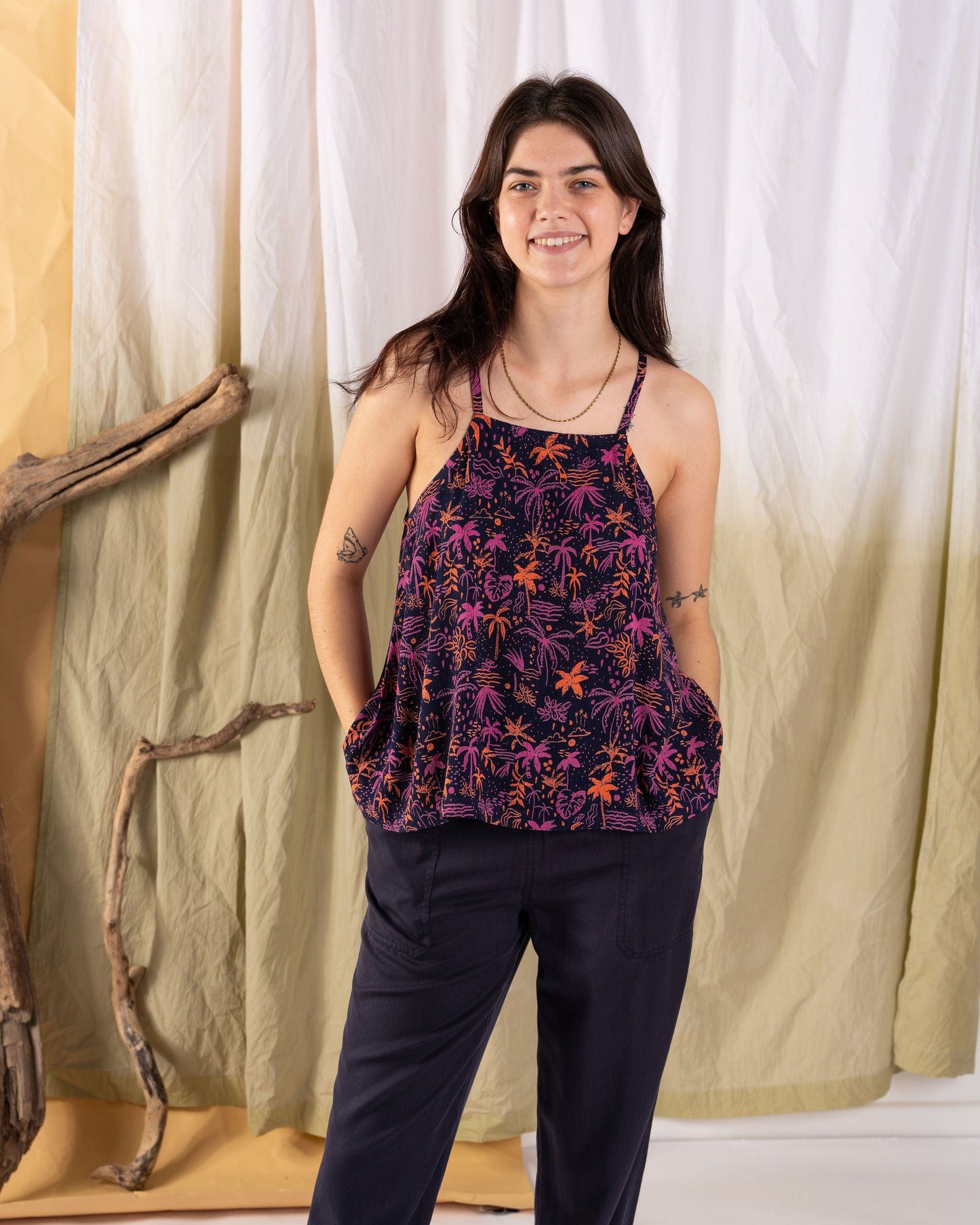 Acapulco - Womens Cami Top - Multi