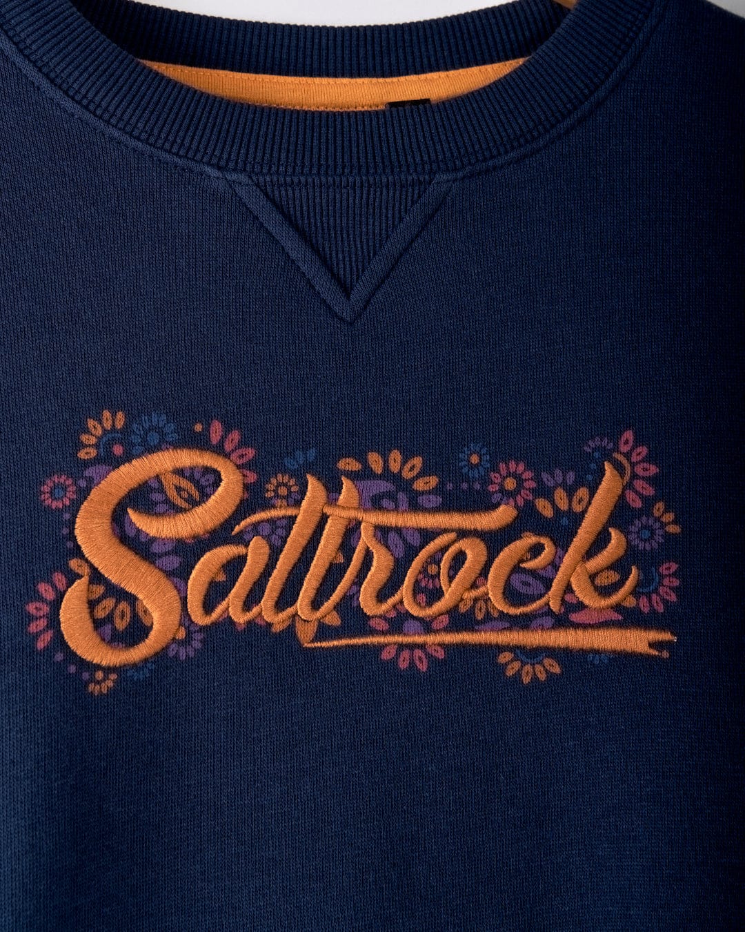 Wildflower College Kids in Sweat - Blue