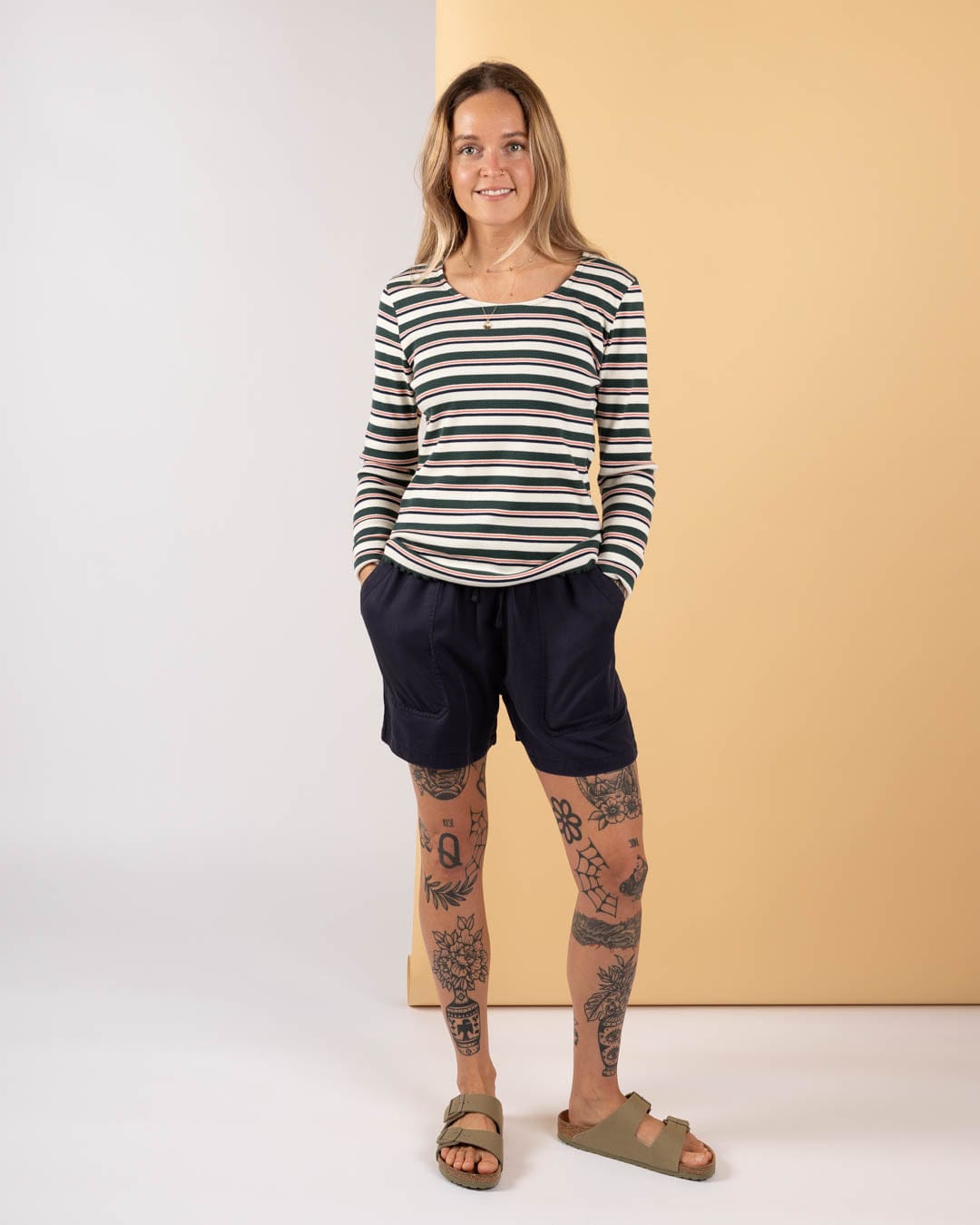 Sola - Womens Lightweight Shorts - Blue