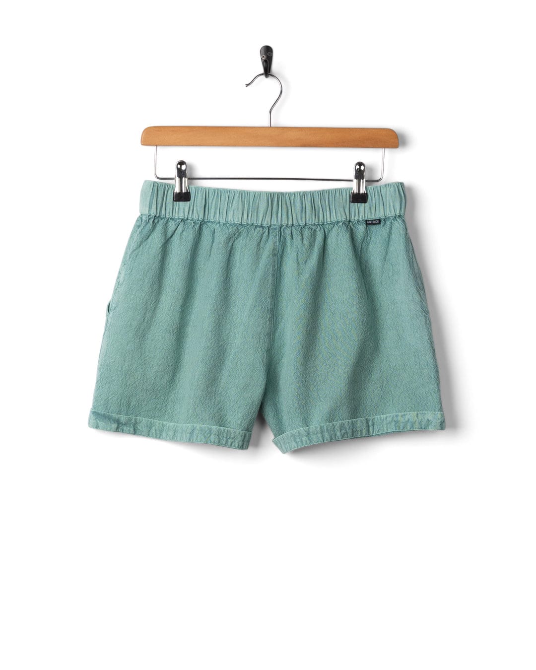 Opie Womens Woven Short in Blue