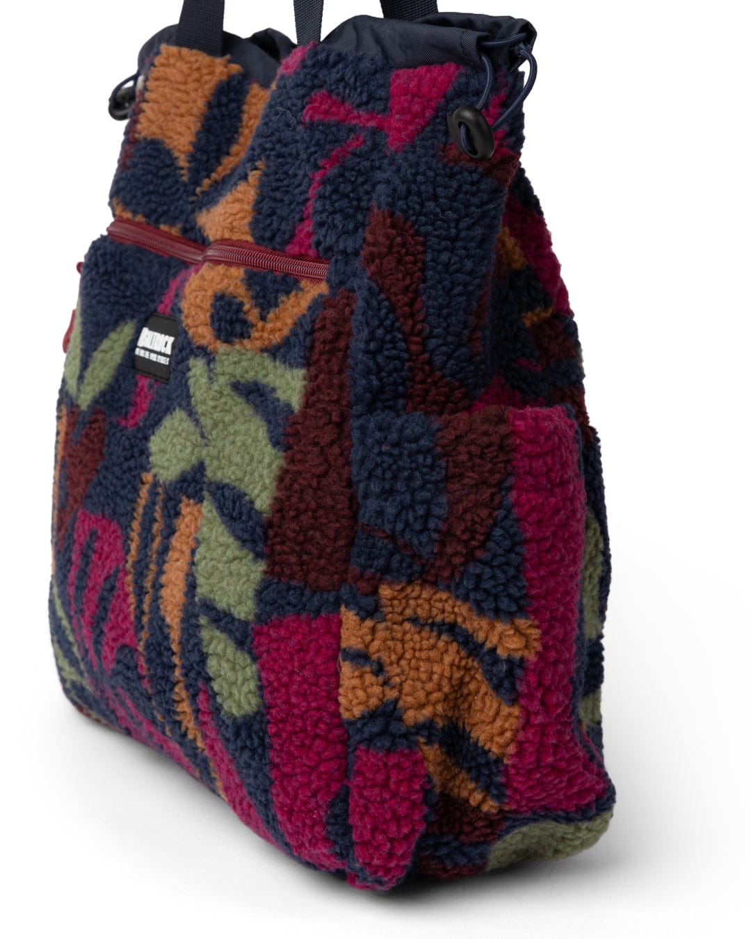 Balance Boutique - Sherpa Shopper - Blue