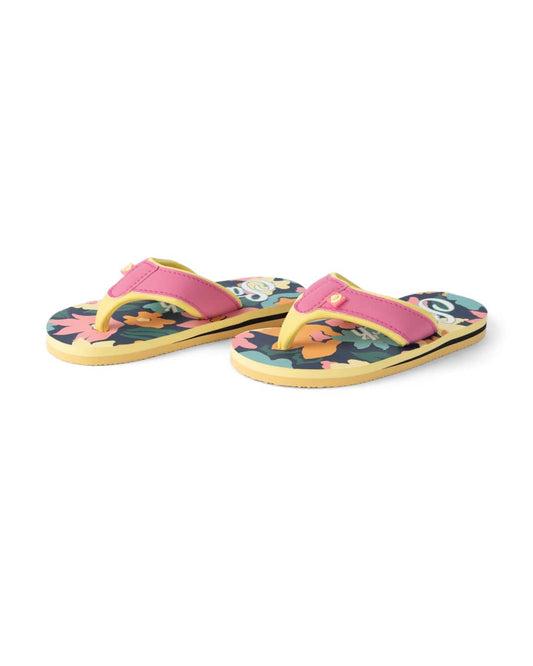 Holidaze - Kids Flip Flops - Bright Pink