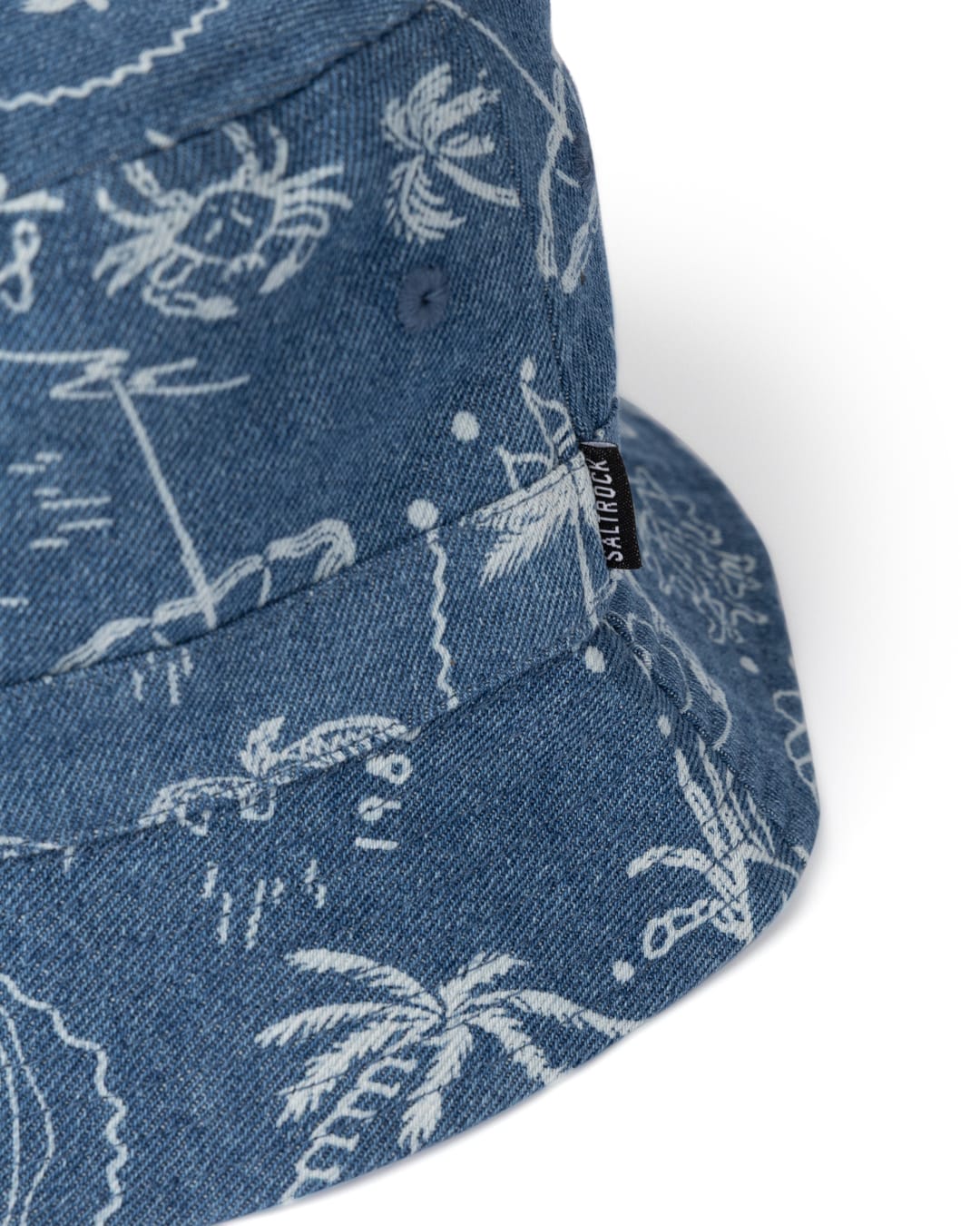 Island Life Bucket Hat in Blue