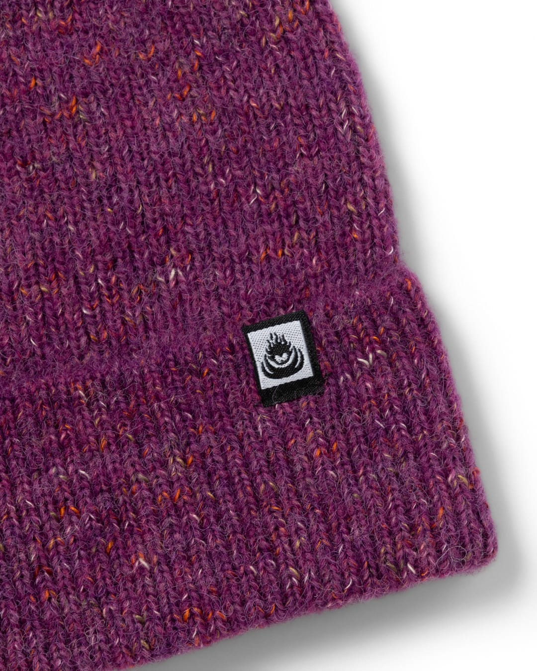 Brushed Maine Beanie in Purple