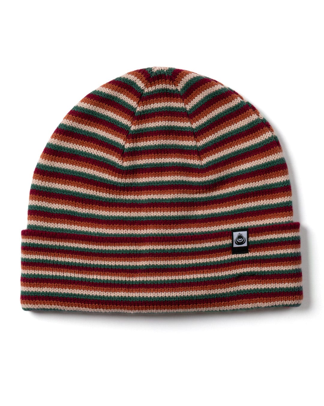 Ok Stripe - Beanie - Dark Pink