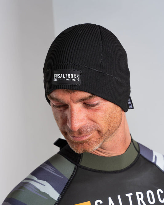 Neoprene Technical Cold Water Beanie Black