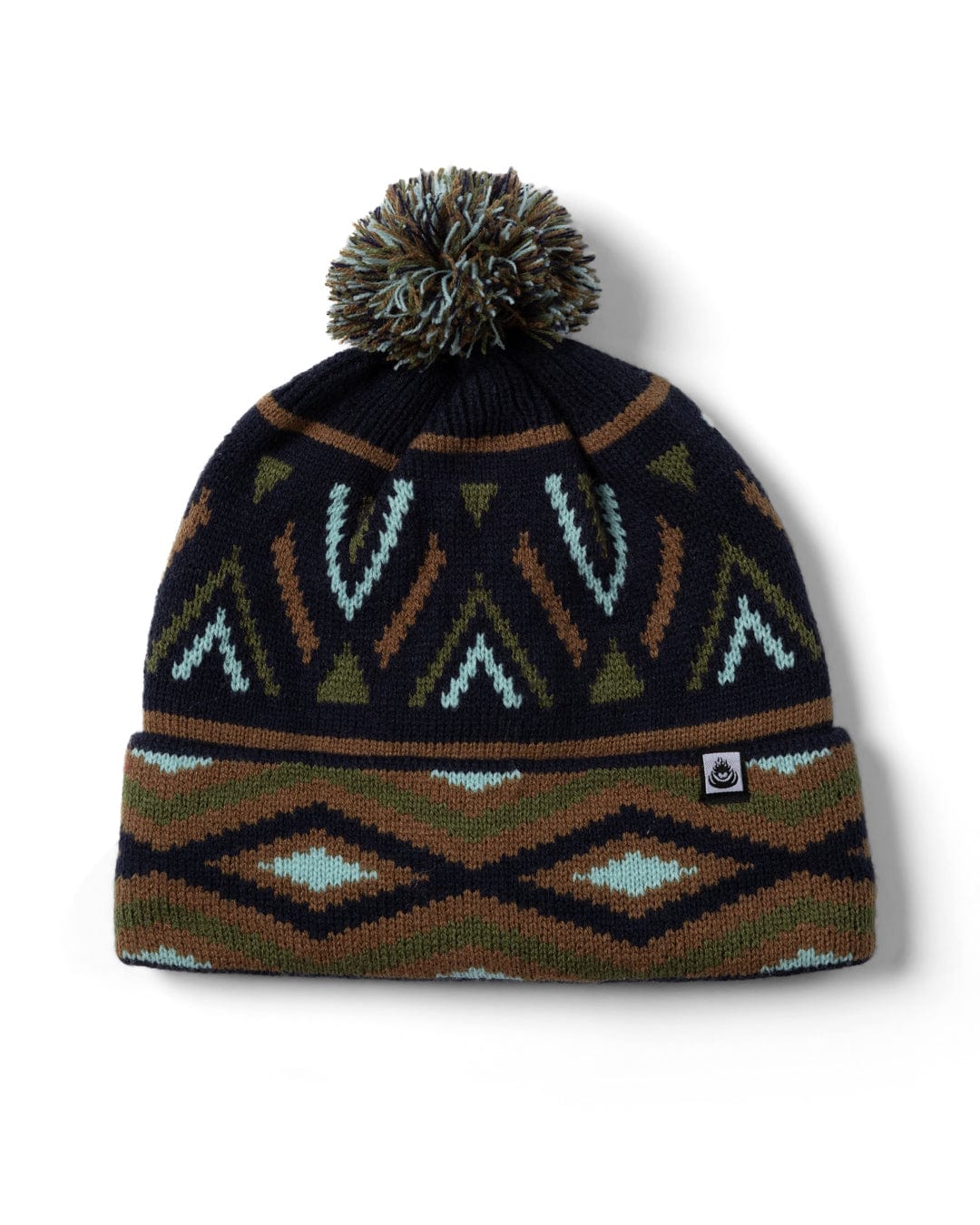 Arches - Pom Pom Beanie - Blue