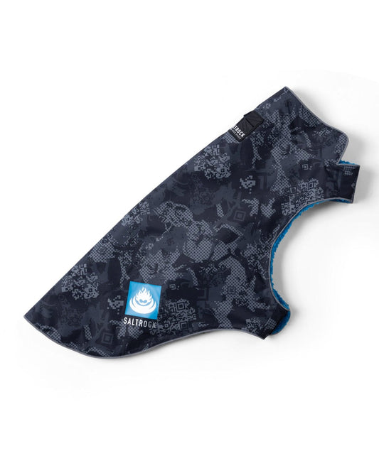 Waga Pro Digi Camo - Water Resistant Padded Dog Jacket - Black