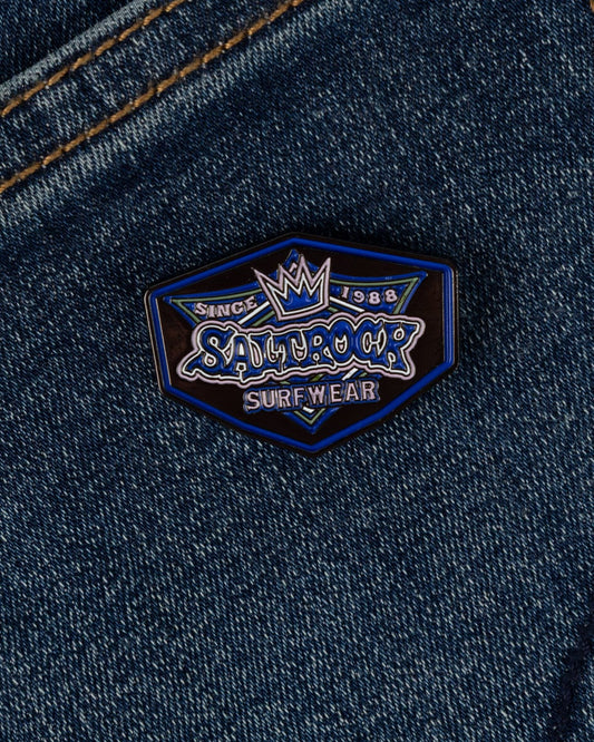 Heritage Shield - Pin Badge - Black