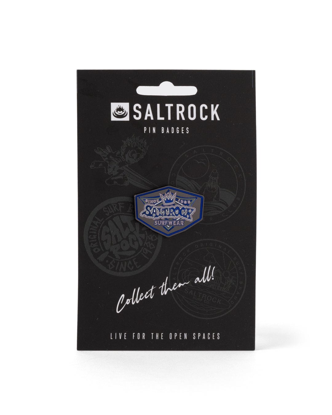 Heritage Shield - Pin Badge - Black