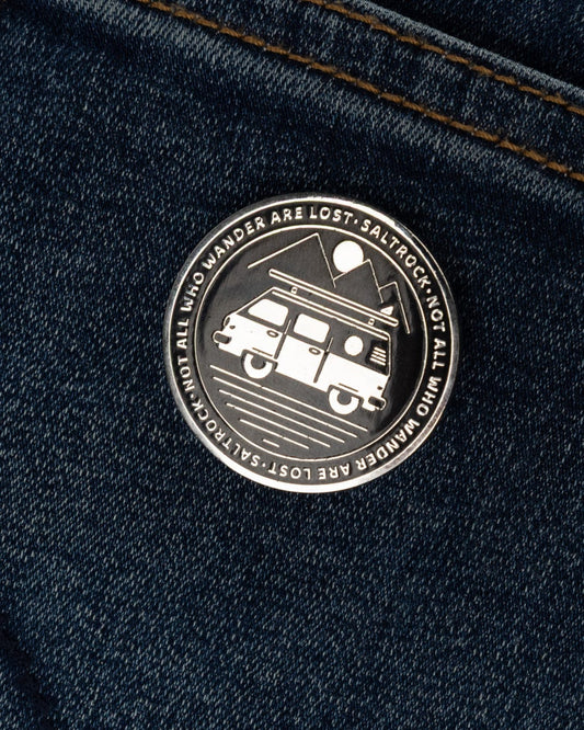 Roadtrip - Pin Badge - Cream