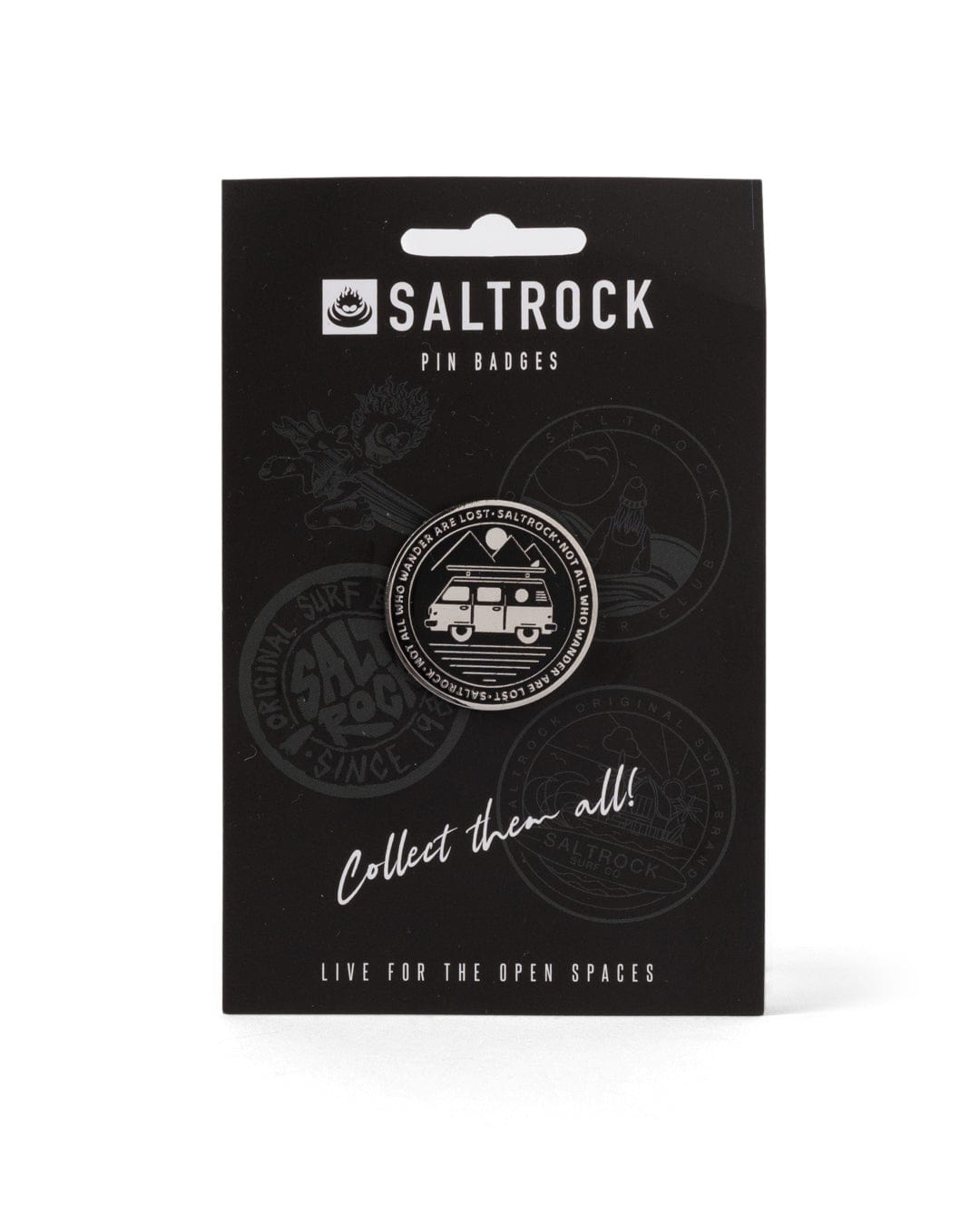 Roadtrip - Pin Badge - Cream