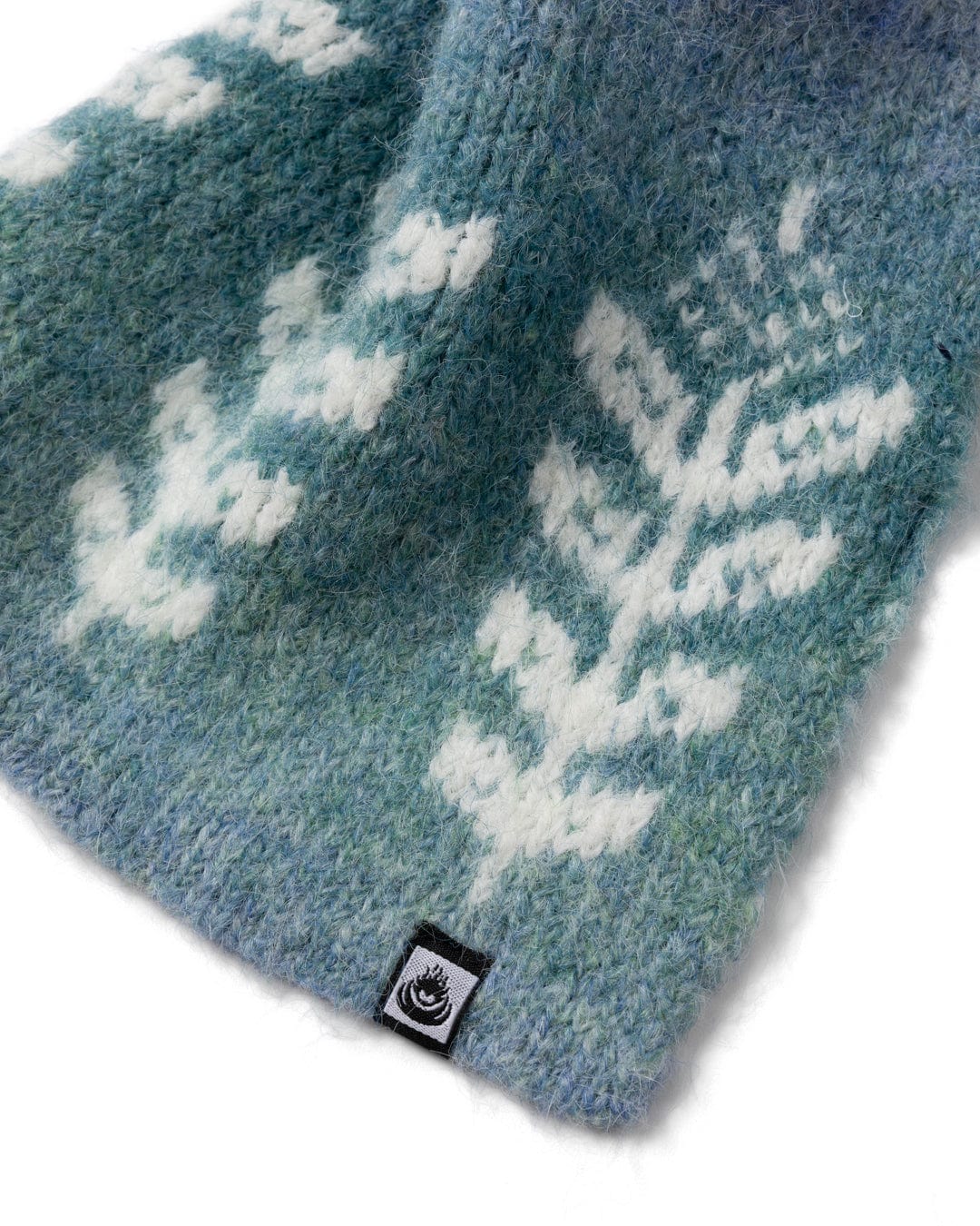 Quiver - Fairisle Scarf - Light Blue