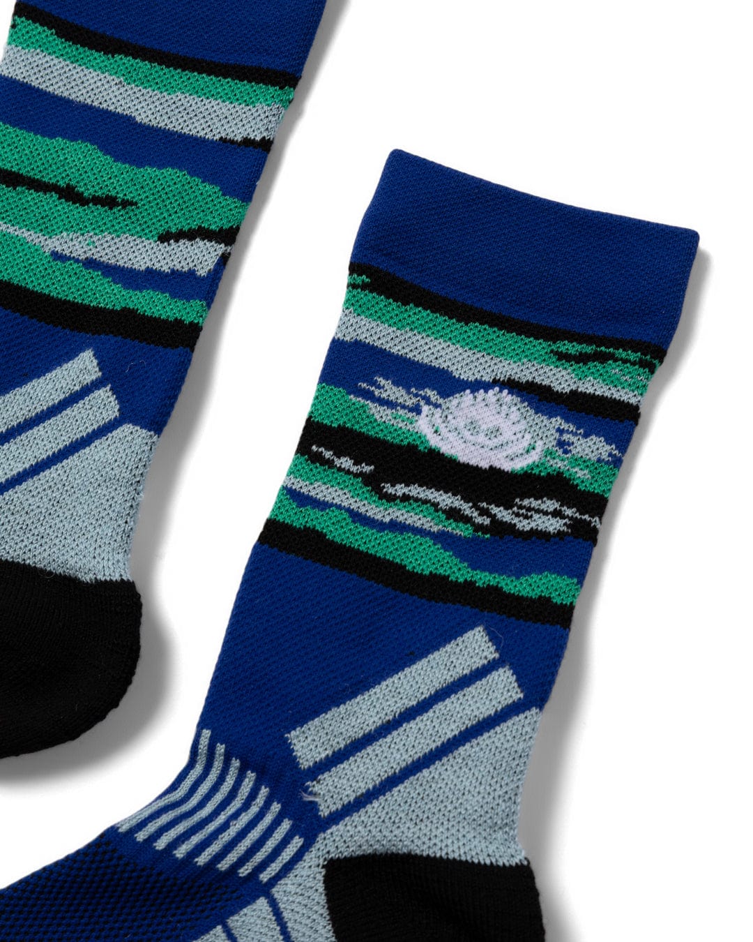 Mountainscape - Hiking Socks - Blue