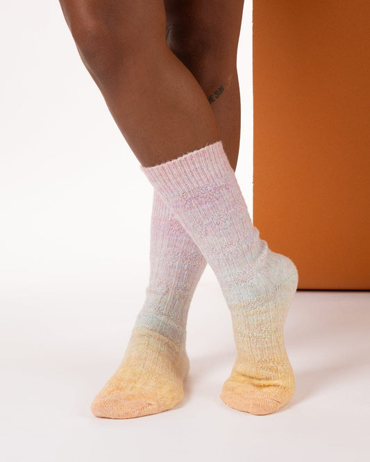Ombre - Socks - Purple