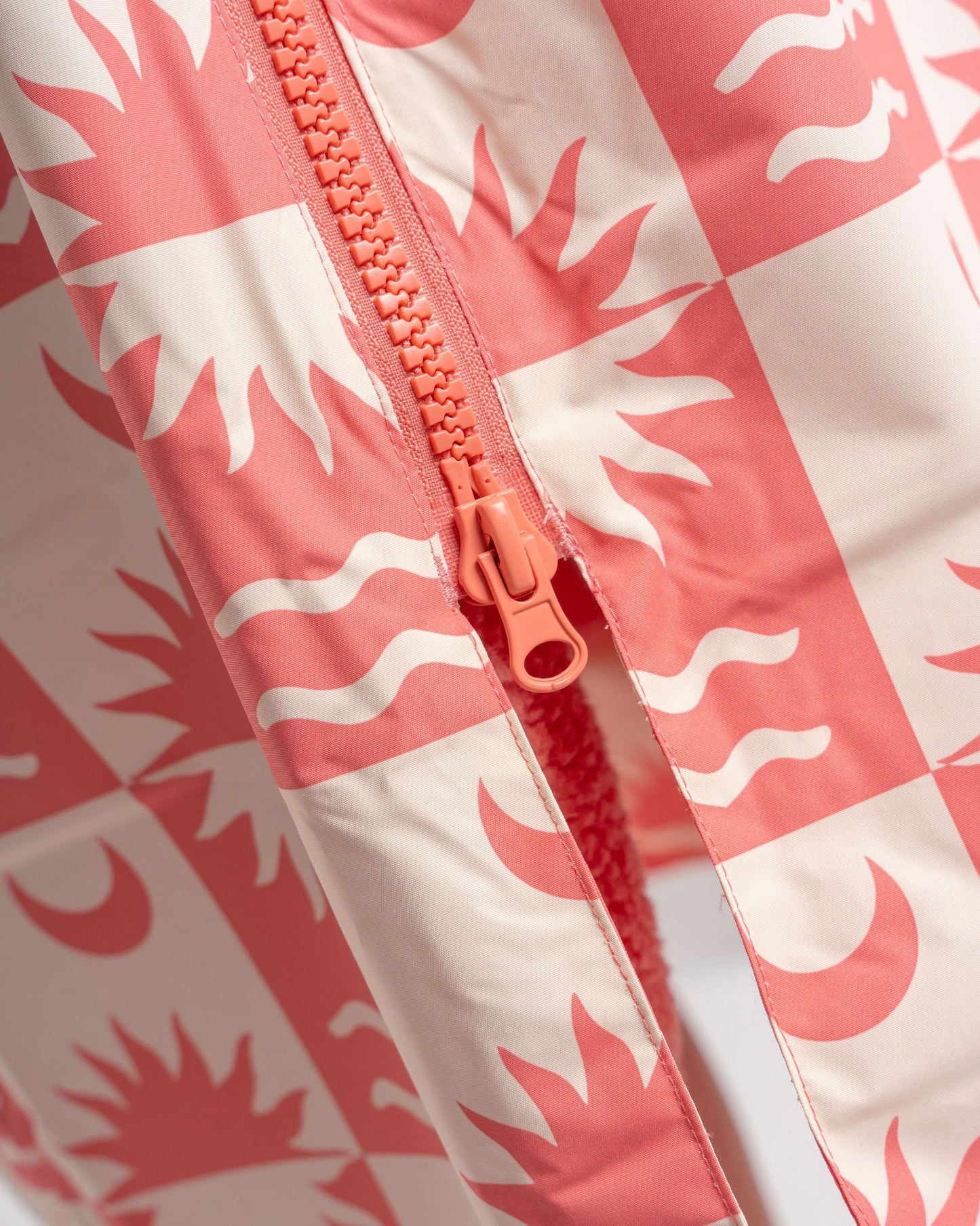 Recycled Changing Robe - Equinox - Coral