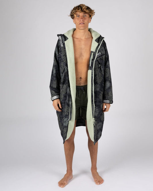 Warp Surf Changing Robe Dark Grey