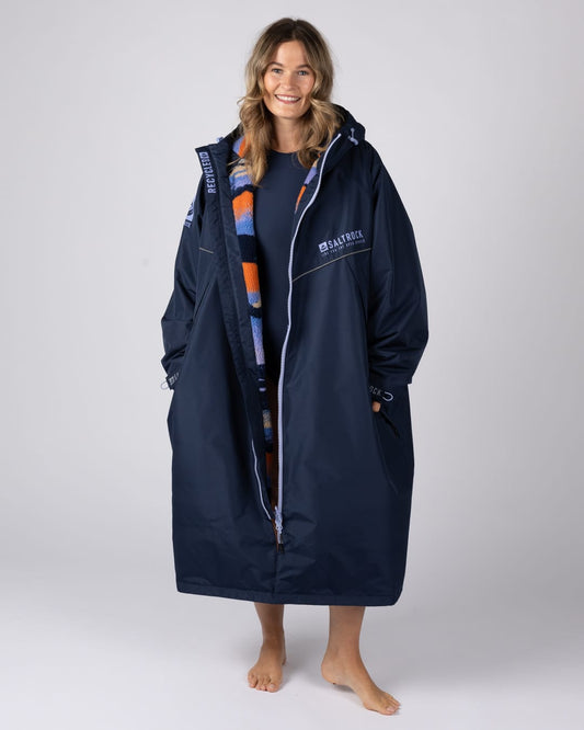 Mountain Haze Changing Robe in Blue