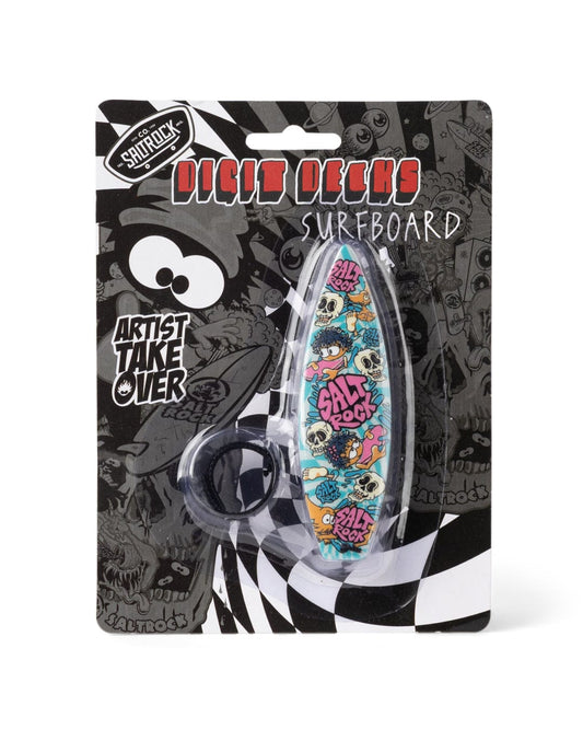 Lushwaves Digit Surfboard in Light Blue