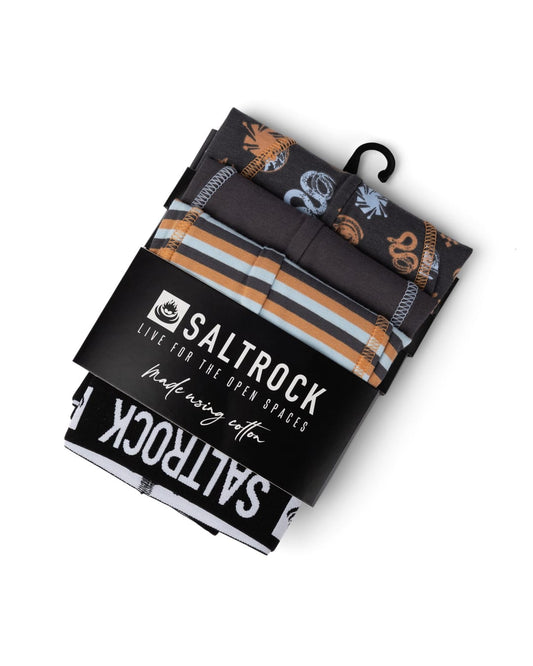 Portal Kids Boxer Pack In Dark Green