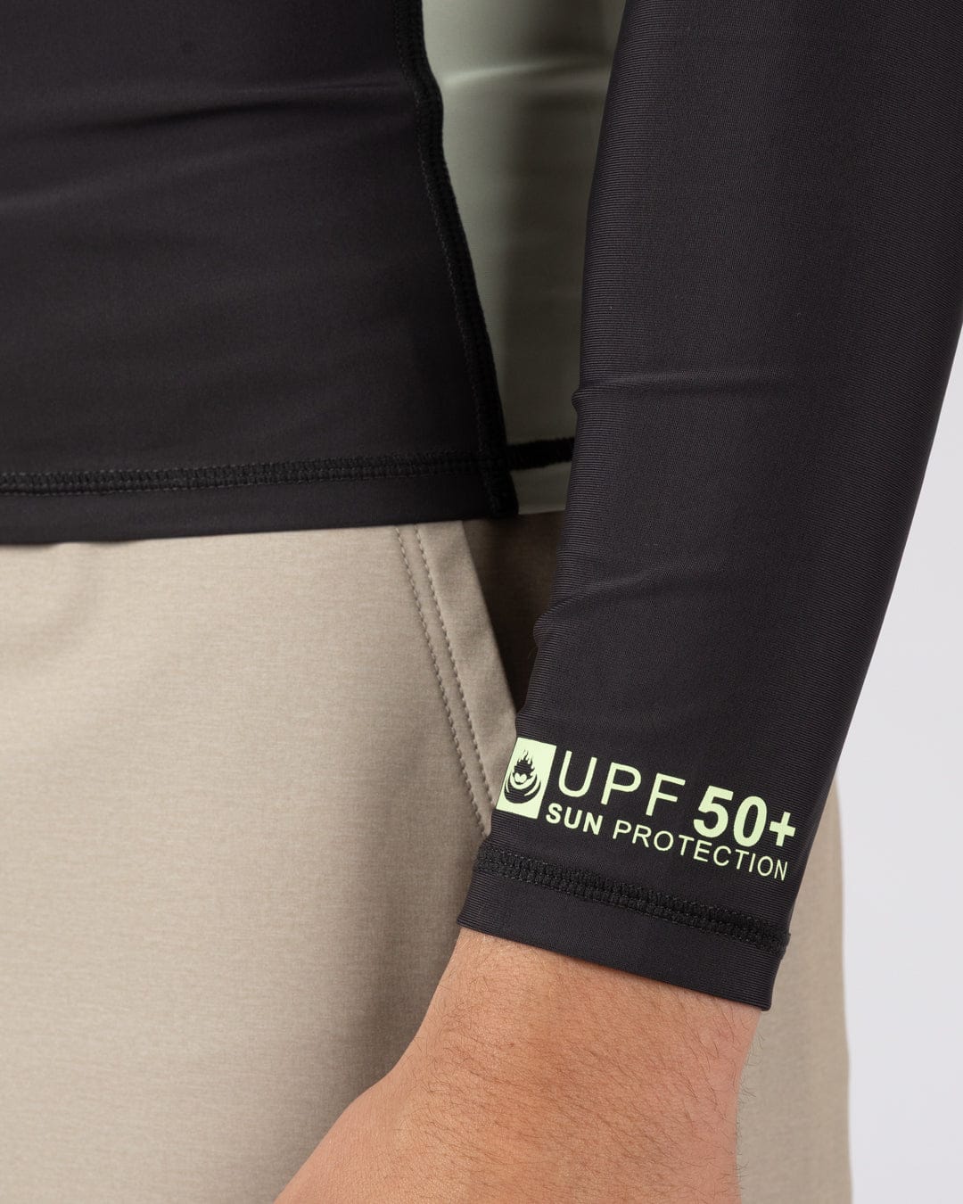 Warp Surf - Mens Long Sleeve Rashvest - Dark Grey