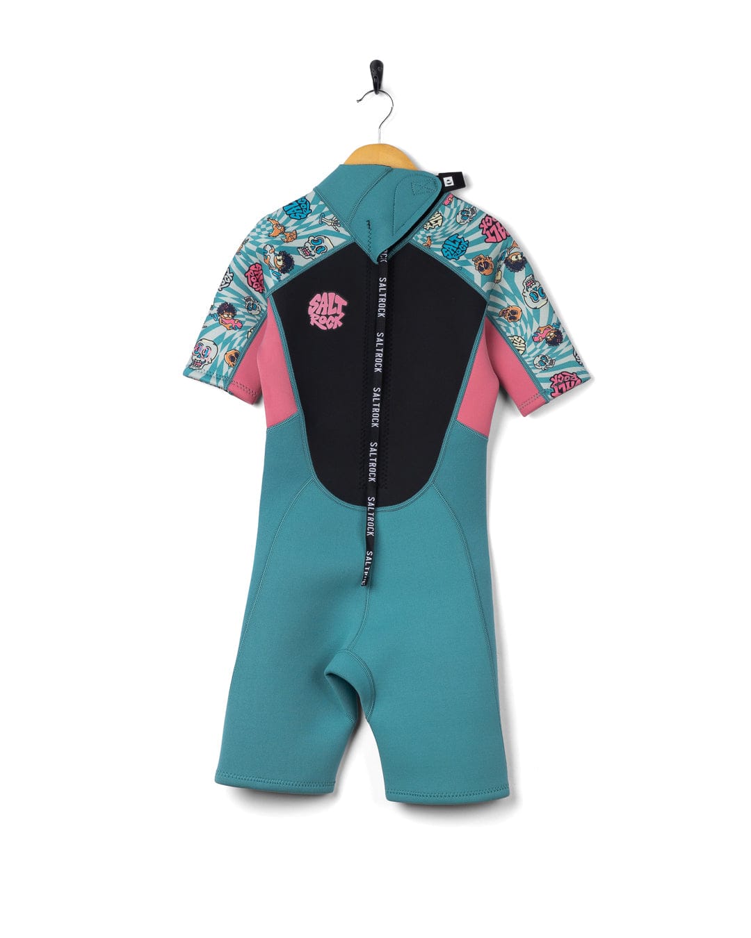 Lush Waves Kids 3/2 Shortie Wetsuit in Blue